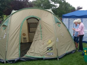 Shelterbox on display at Duck Race