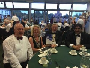 Bromsgrove members at Worcester Severn Charter Anniversary Dinner