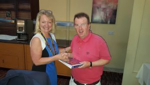 Induction of new member Mark Ingram