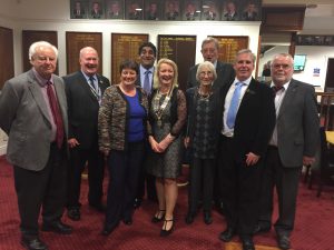 Club members at Michael Holt Debate 31117